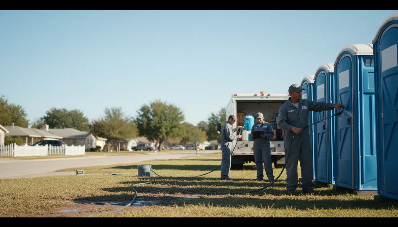 Long-Term Portable Toilet Rental in Tranquillity, CA near me